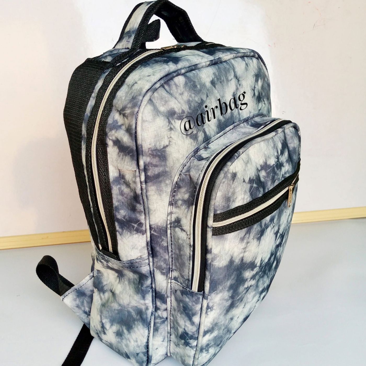 Tie Dye Multi Pocket Casual Backpack
